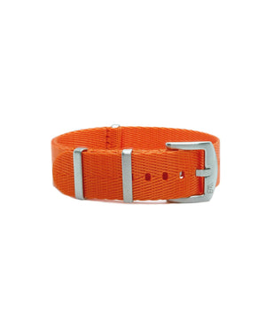 Herringbone Nylon Strap - Orange | WB Original