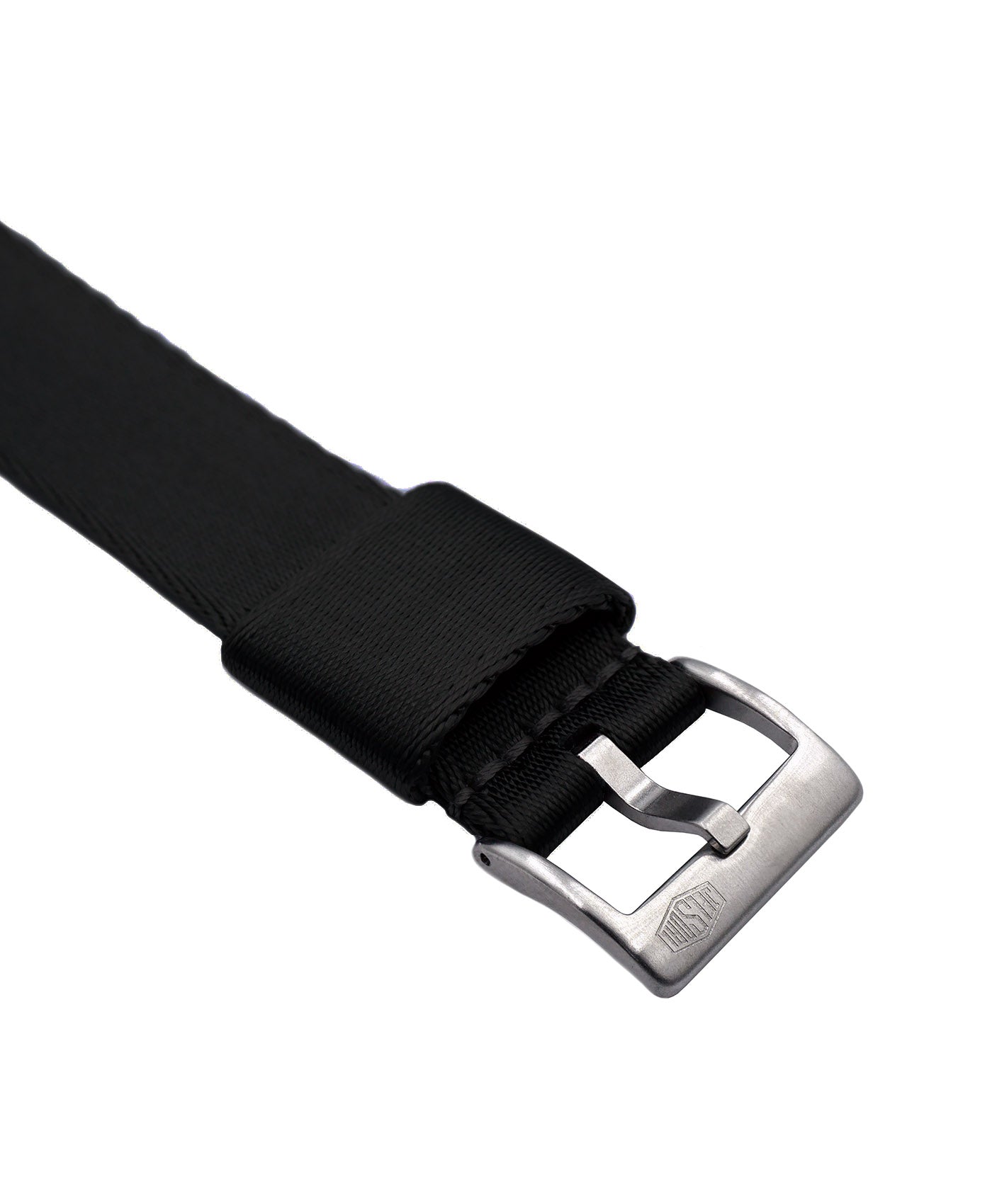 Jelsdal - Vintage Military Single Pass Nato Strap-Black-buckle