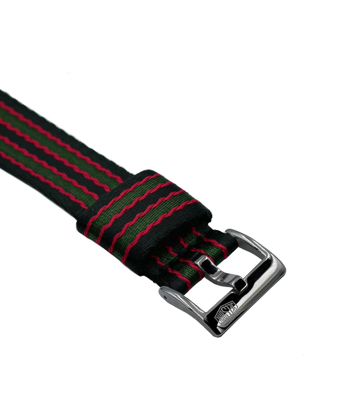 Jelsdal - Vintage Military Single Pass Nato Strap - Bond-Polished buckle