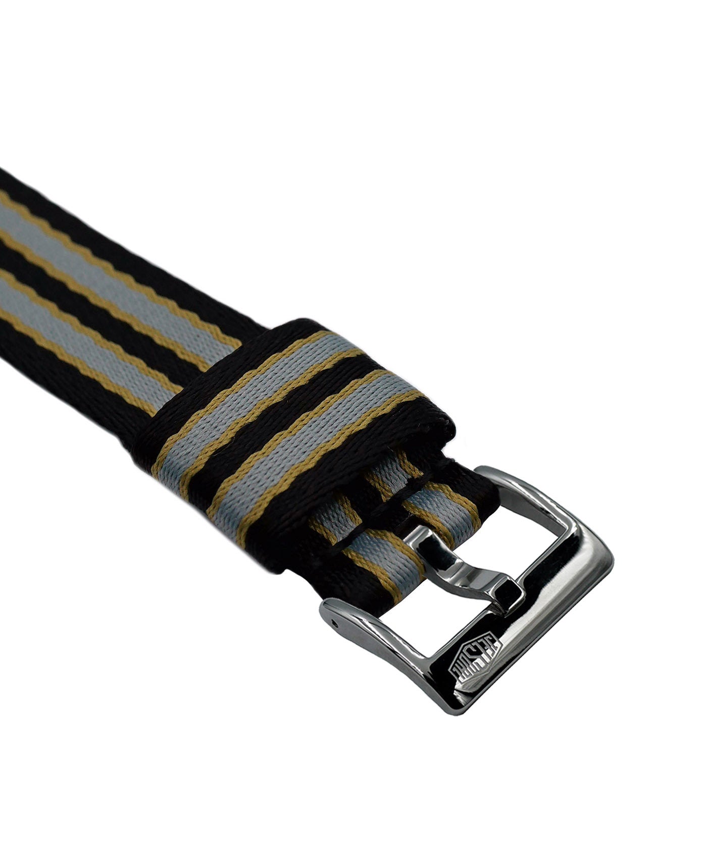 Jelsdal - Vintage Military Single Pass Nato Strap -New Bond-Polished buckle
