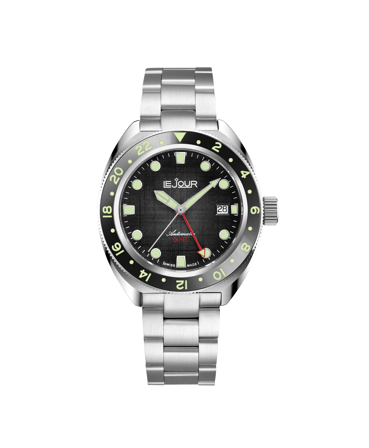 Le Jour - Hammerhead GMT - Black - LJ-HH-GMT-001