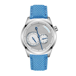 MD Watches Studio - Supernatural - Caturix - Celeste Blue Sailcloth