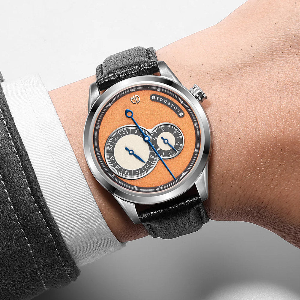 MD Watches Studio - Supernatural - Tonaros - Accent Black Leather