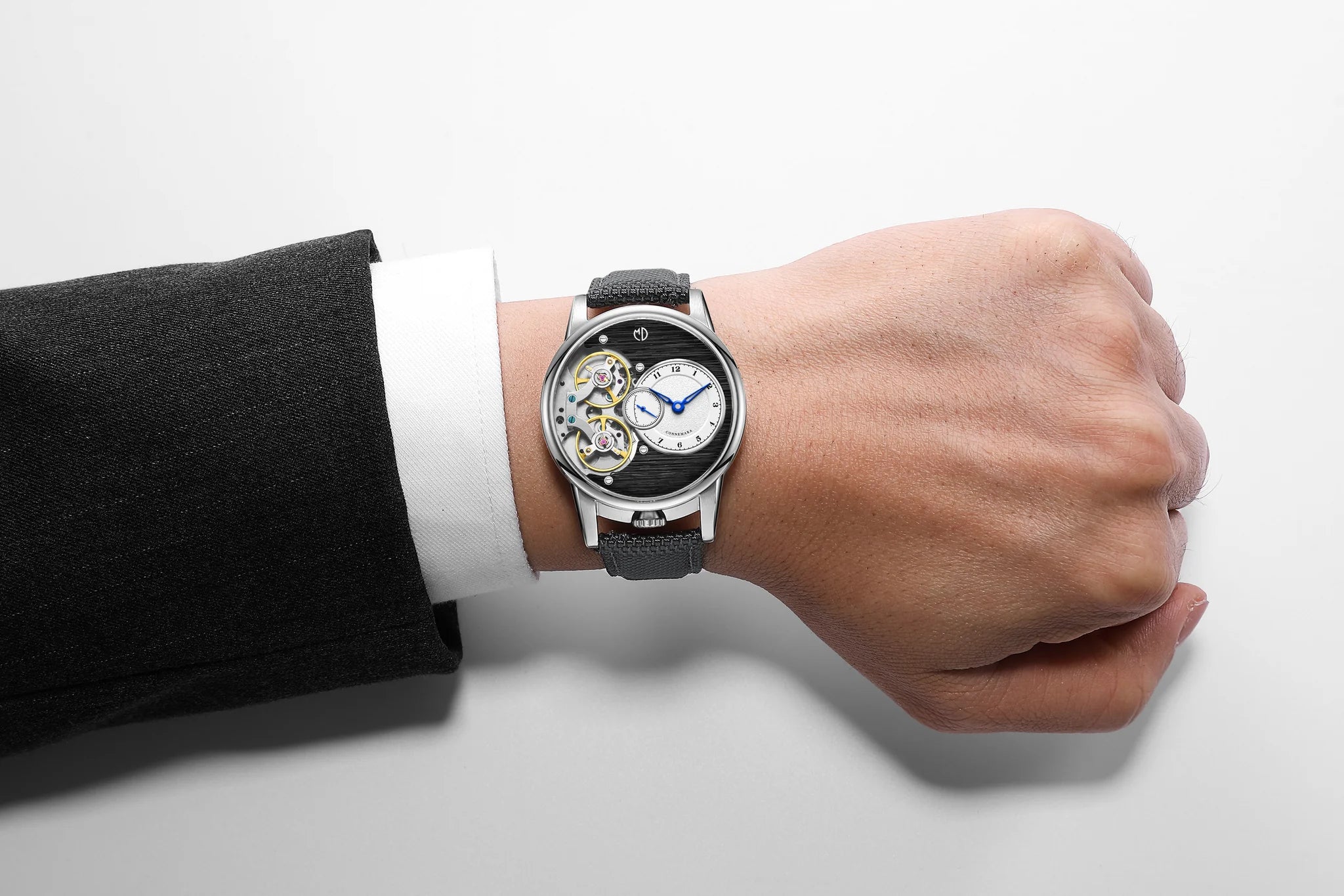 MD Watches Studio - Connemara - Ink Linen - Plumbago Grey Sailcloth