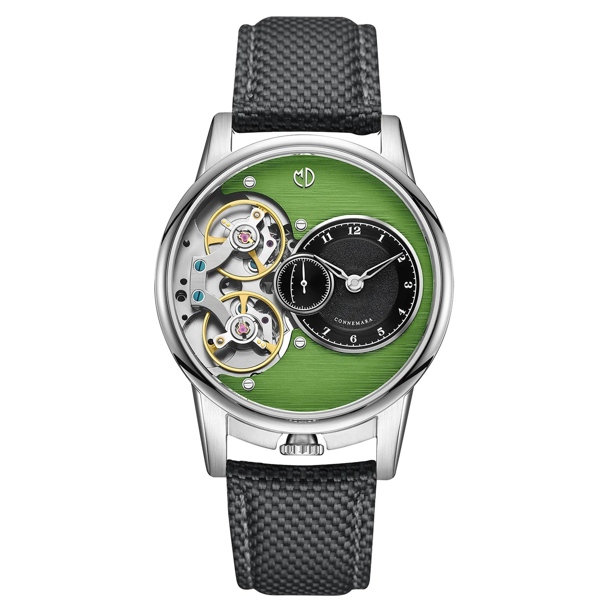 MD Watches Studio - Connemara - Shamrock - Plumbago Grey Sailcloth