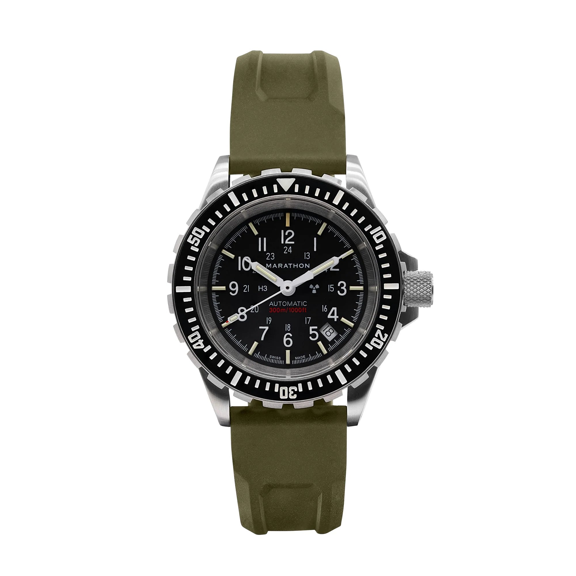 Marathon - 3-Piece Rubber Strap Kit - OD Green