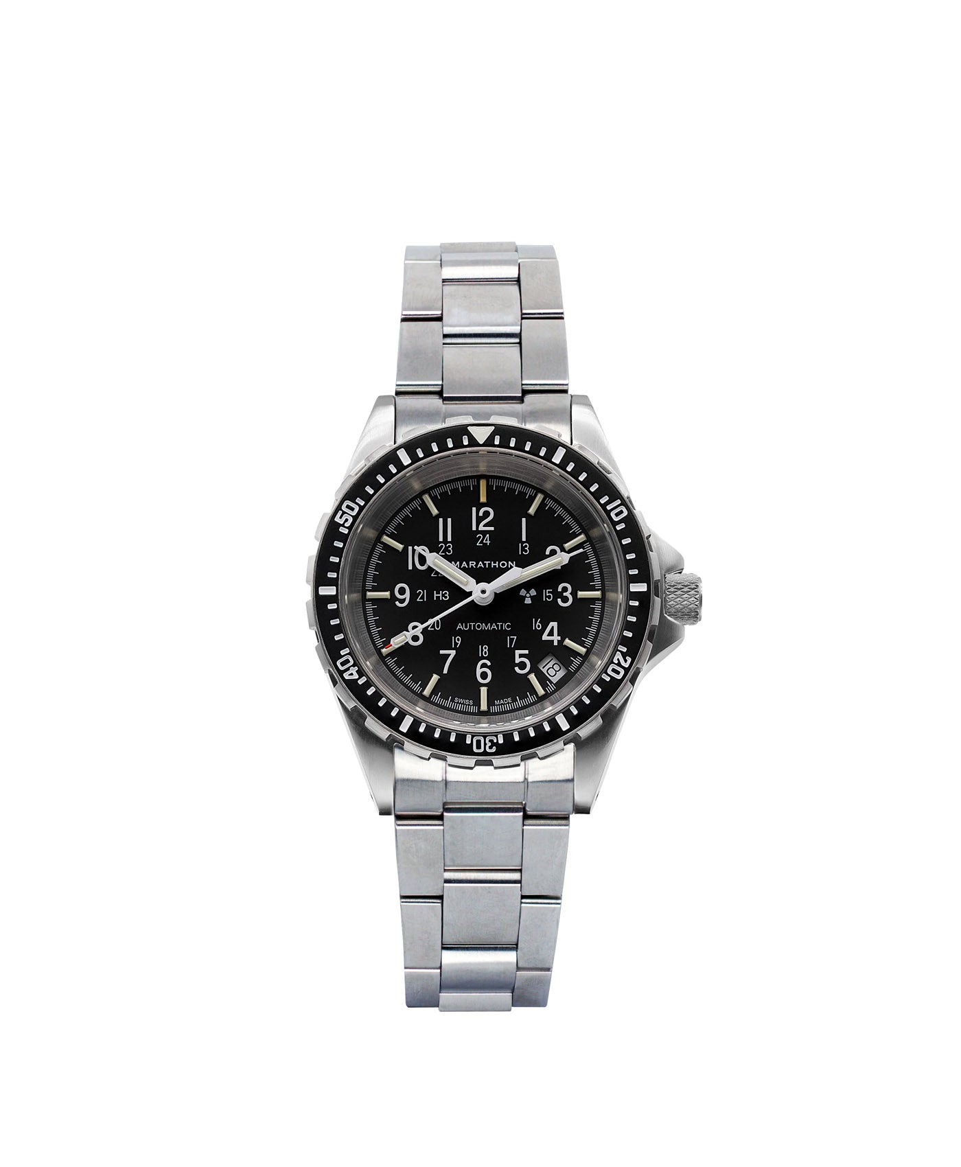 Marathon-36mm-Medium-Divers-Automatic-MSAR AUTO-With-Stainless-Steel-Bracelet