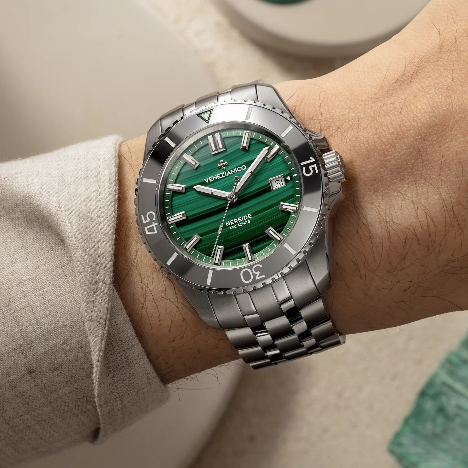 Nereide Malachite - 4521544S wrist shot
