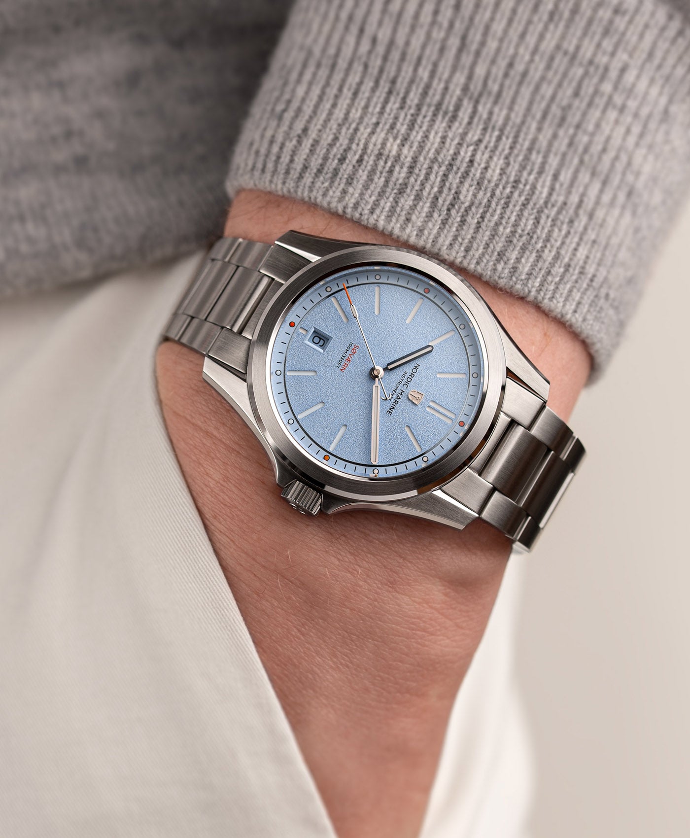 Nordic Marine Instruments - Søværn - Himmelblå-pocket shot