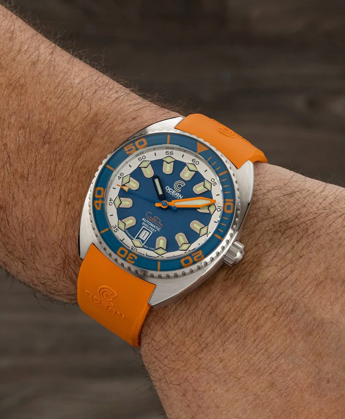 Ocean Crawler - Core Diver V.4 - Blue/Orange