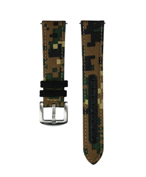 Premium Sailcloth Watch Strap - Camouflage | WB Original