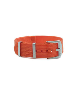 Ribbed Nylon Strap - Orange | WB Original