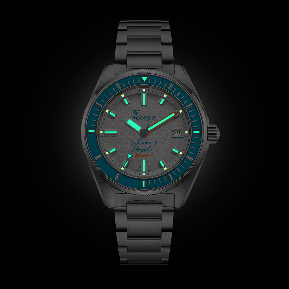 Squale - Matic S White Bracelet - REFMATICLBWT.SSBX