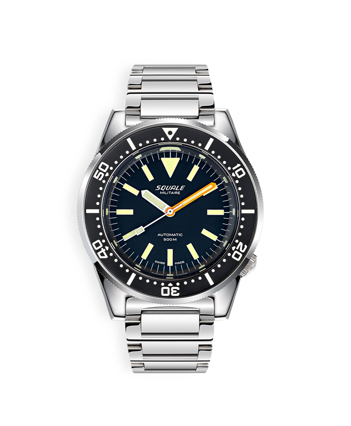 Squale - 1521 Militaire - Polished - Bracelet - 1521MIL.SQ20L-min
