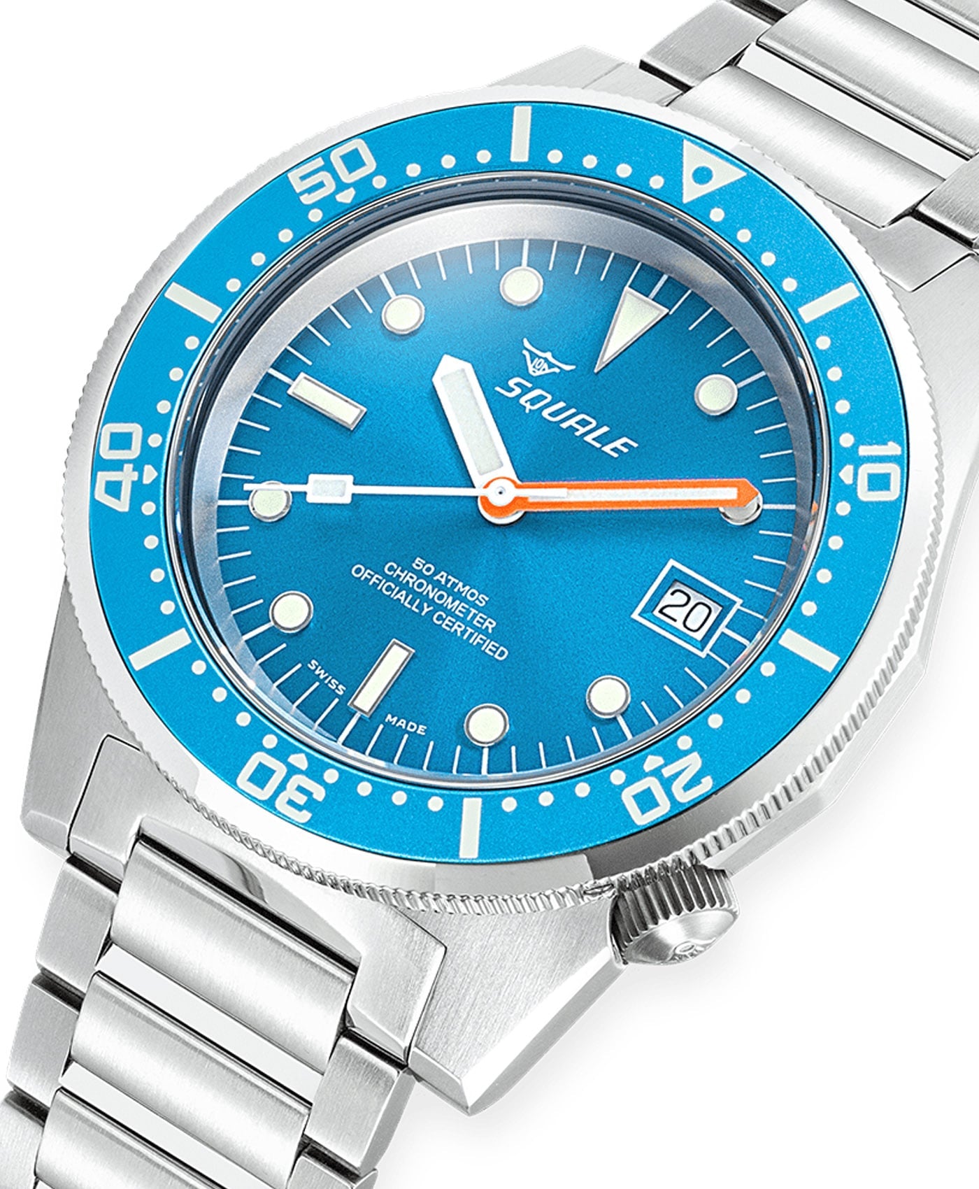 Squale - 1521 Ocean COSC - 1521COSOCN.SQ20B - close up-min