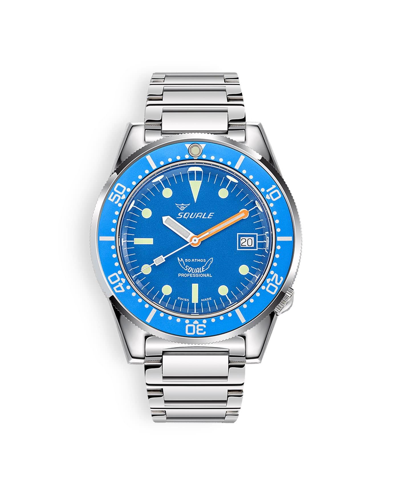 Squale - 1521 Ocean - Polished - Bracelet - 1521OCN.SQ20L-min