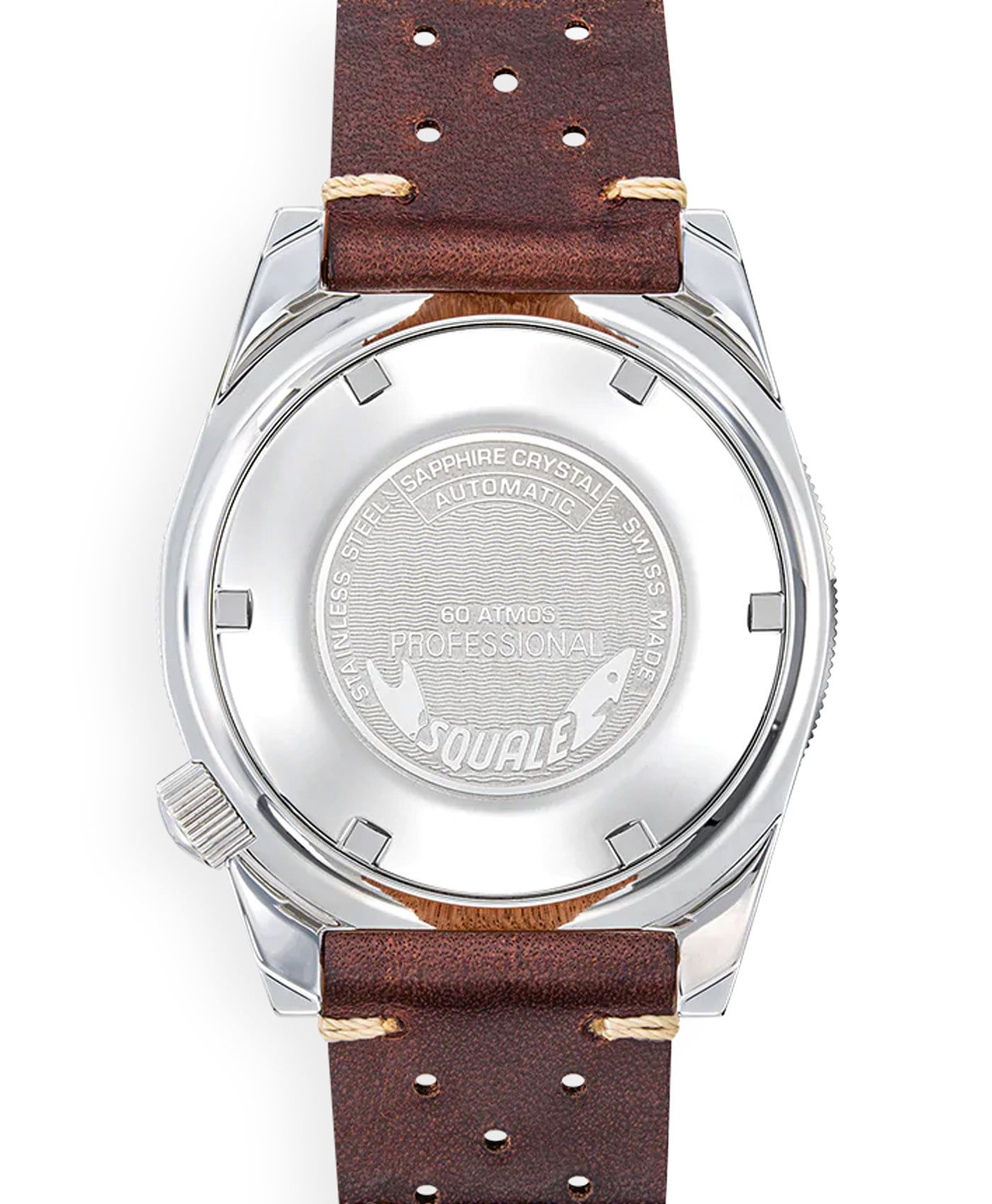 Squale - Matic - Brown - 60 ATM - Leather