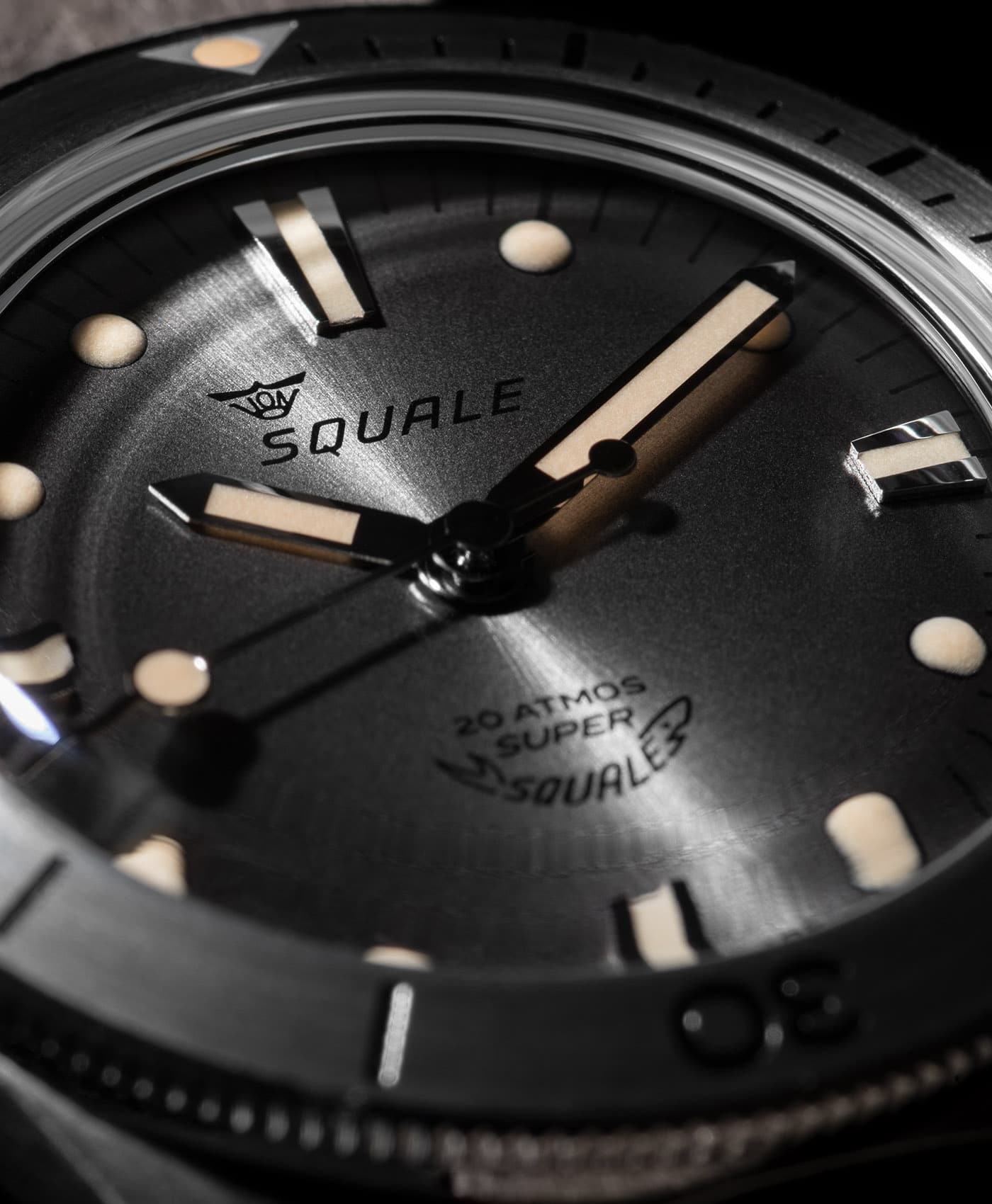 Squale - Super-Squale - Sunray Grey - Bracelet - SUPERSSG.AC