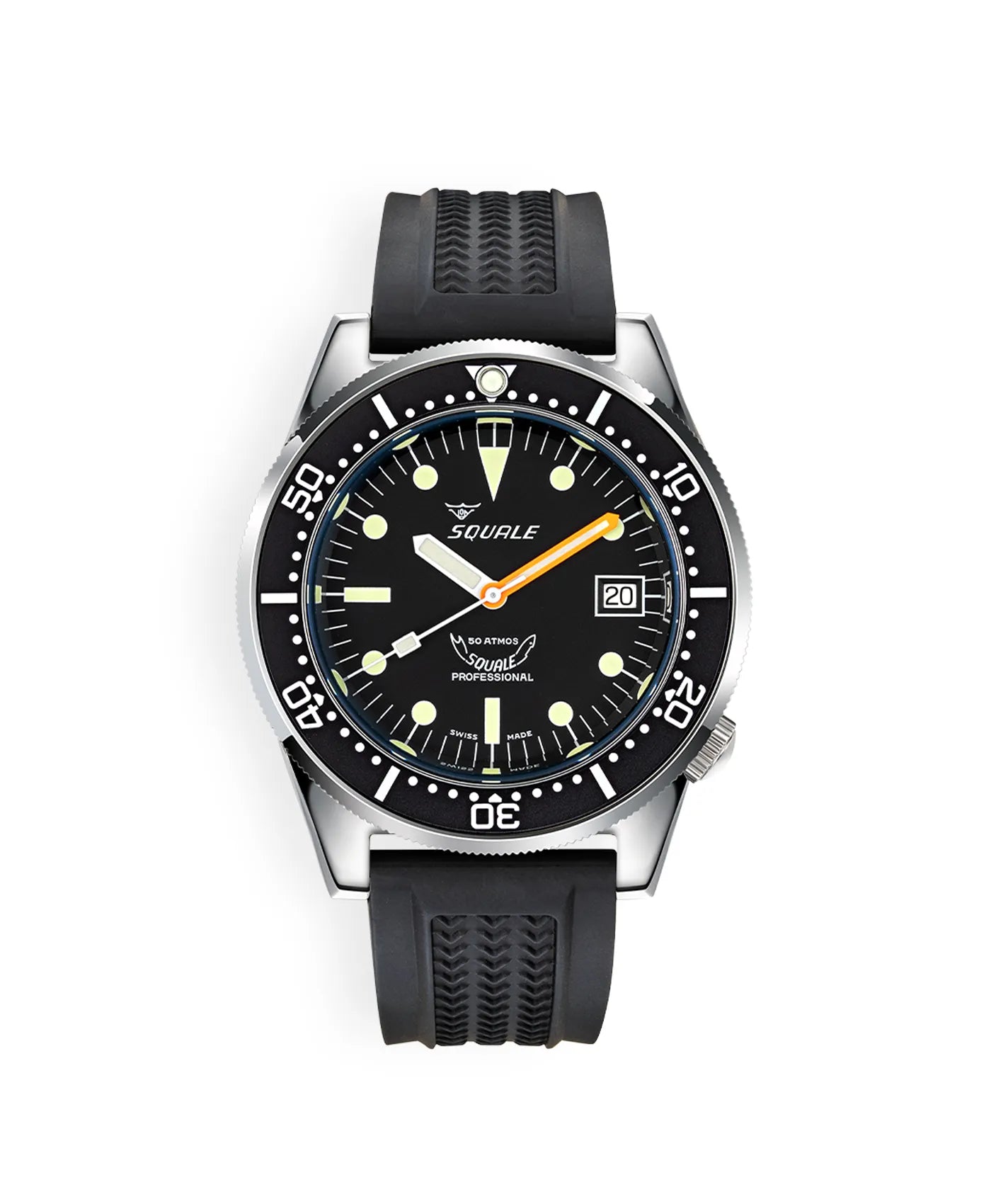 Squale – 1521 Series – Polished Black