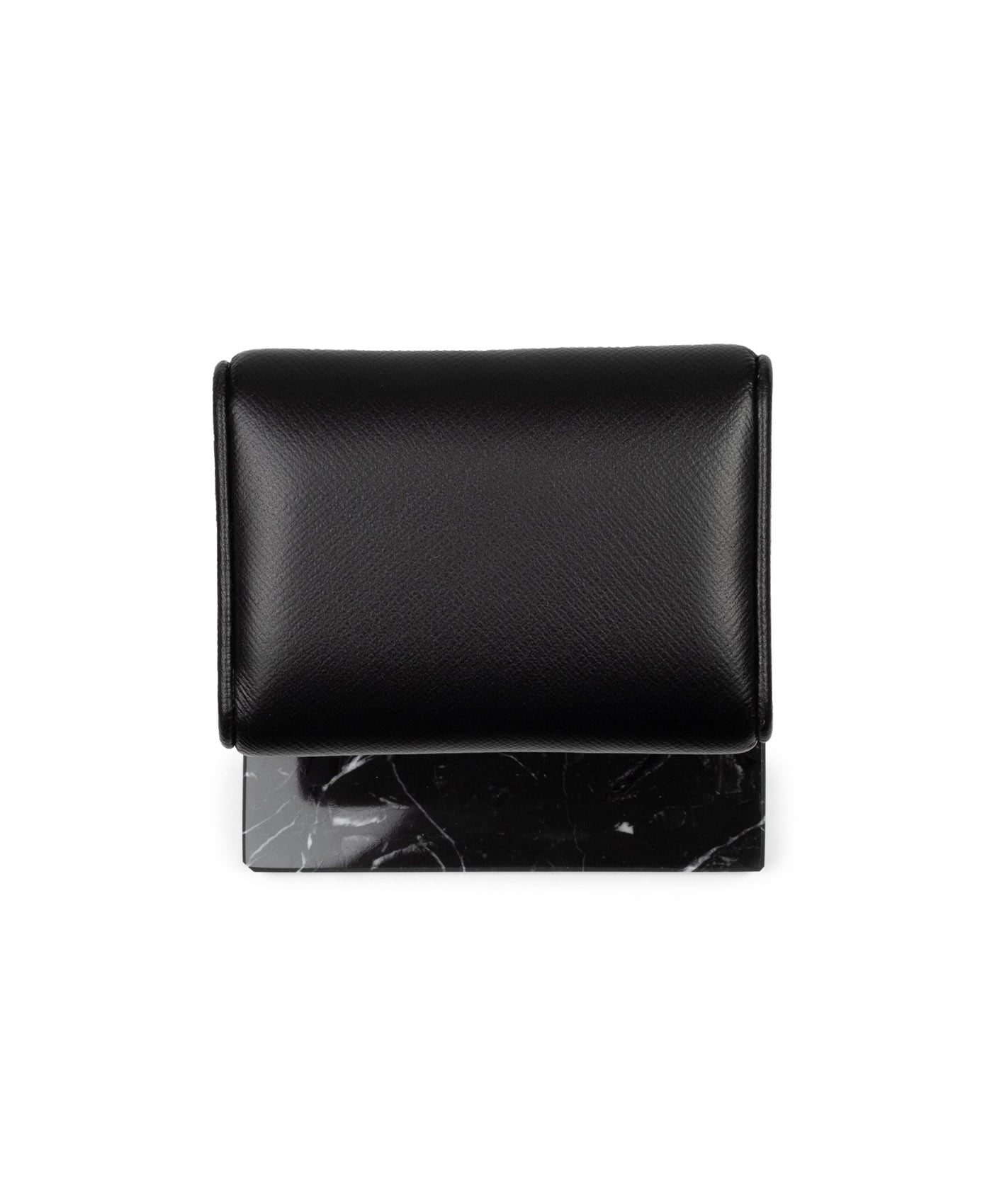 The Watch Stand - Single Stand - Black Saffiano4-min