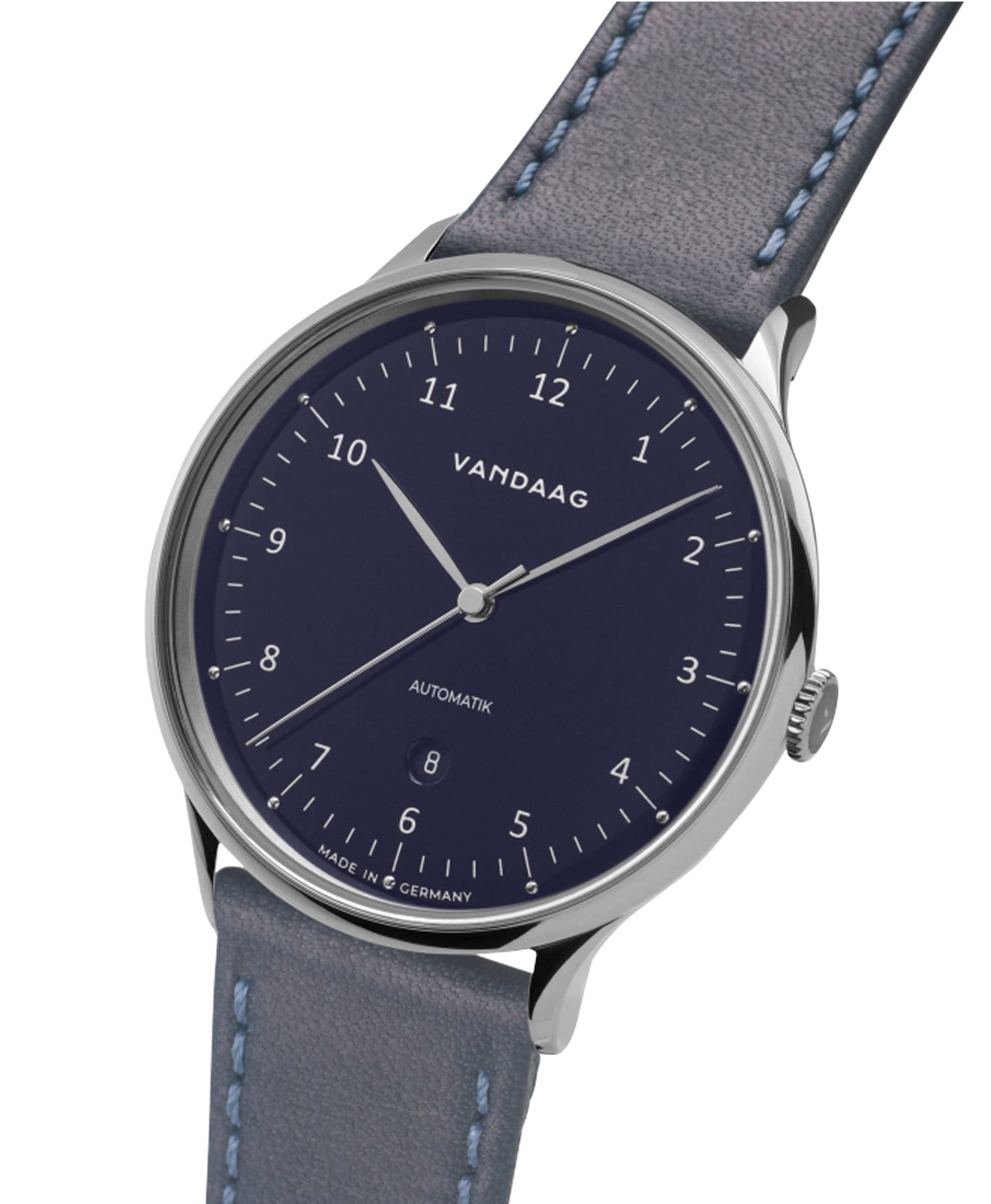 VANDAAG Primus Automatic steel-blue side