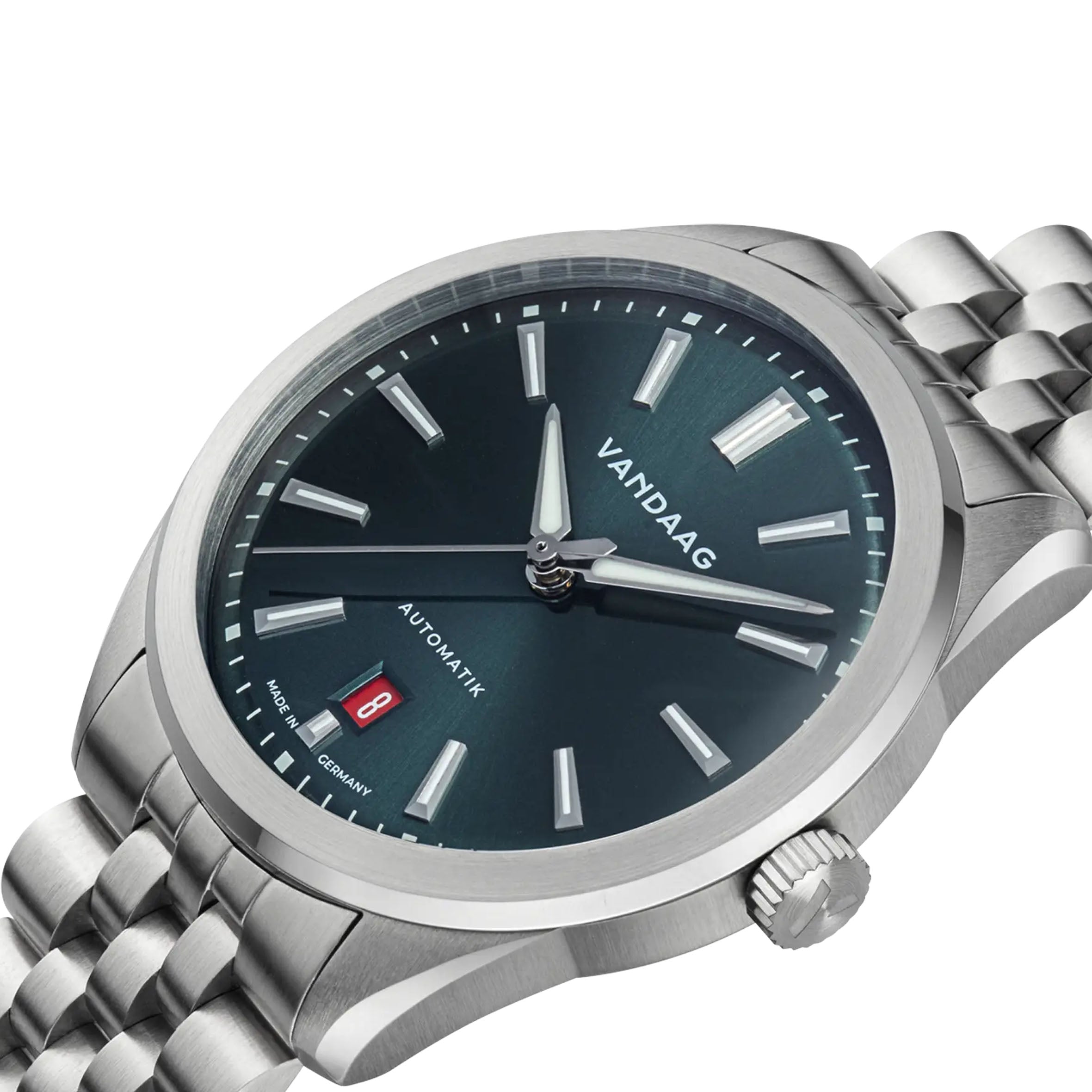 Vandaag - Baas - Harmonie - Steel Bracelet - Red Date - close up