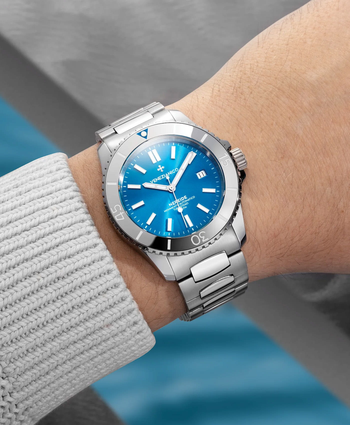 Venezianico - Nereide Tungsteno - 4521501C-wrist shot-min