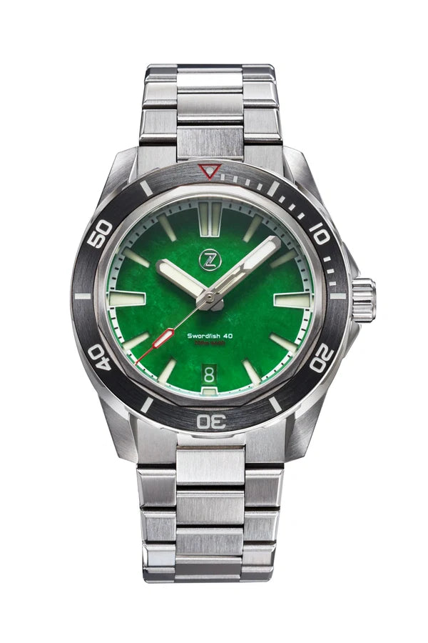 Zelos - Swordfish 40mm SS - Jade (Coming Soon - Sign up)
