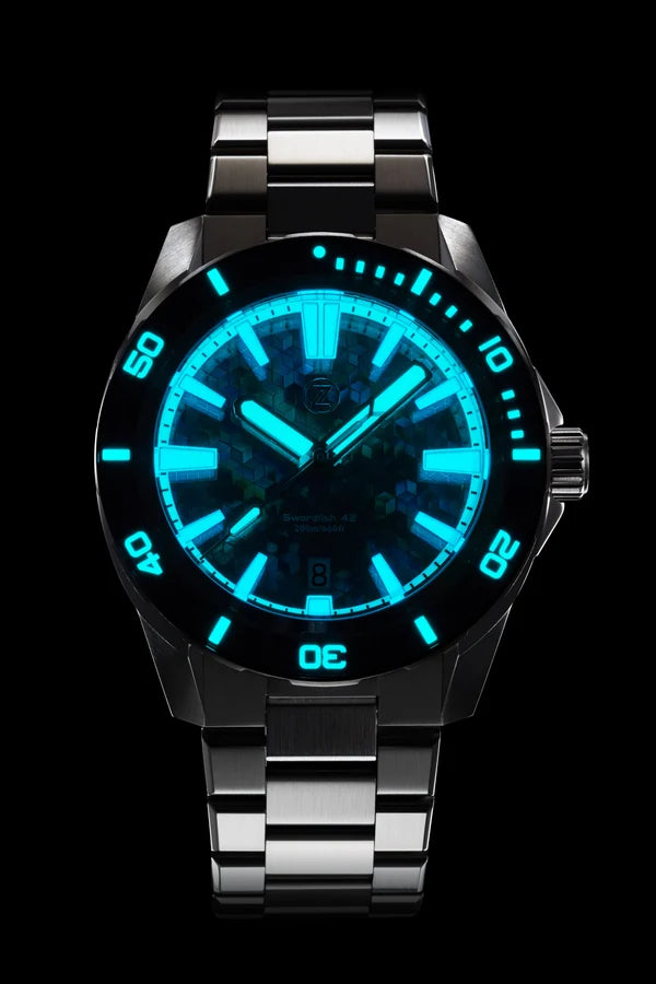 Zelos - Swordfish 42mm SS - Holo (Coming Soon - Sign up)