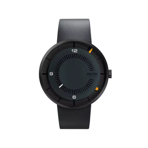 BOTTA - CLAVIUS - Automatic 44 mm PVD - Black/Orange - Rubber Strap