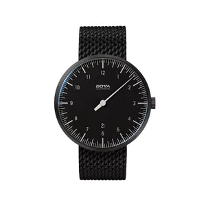 BOTTA - UNO Titanium - Automatic 44 mm - Black Edition - Black Dial - PVD Milanese