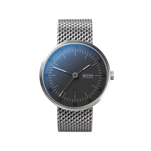 BOTTA - TRES Titanium - Automatic 44 mm - Black Dial - Milanese