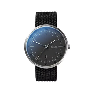 BOTTA - TRES Titanium - Automatic 44 mm - Black Dial - PVD Milanese