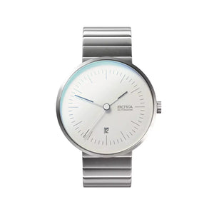 BOTTA - TRES Titanium - Automatic 44 mm - White Dial - Milanese