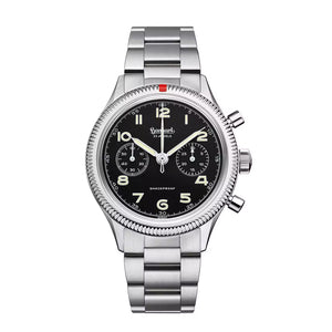 Hanhart - 417 ES - 42 mm - Stainless Steel Bracelet