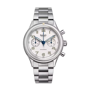 Hanhart - 417 ES Moby Dick - 42 mm - Stainless Steel Bracelet