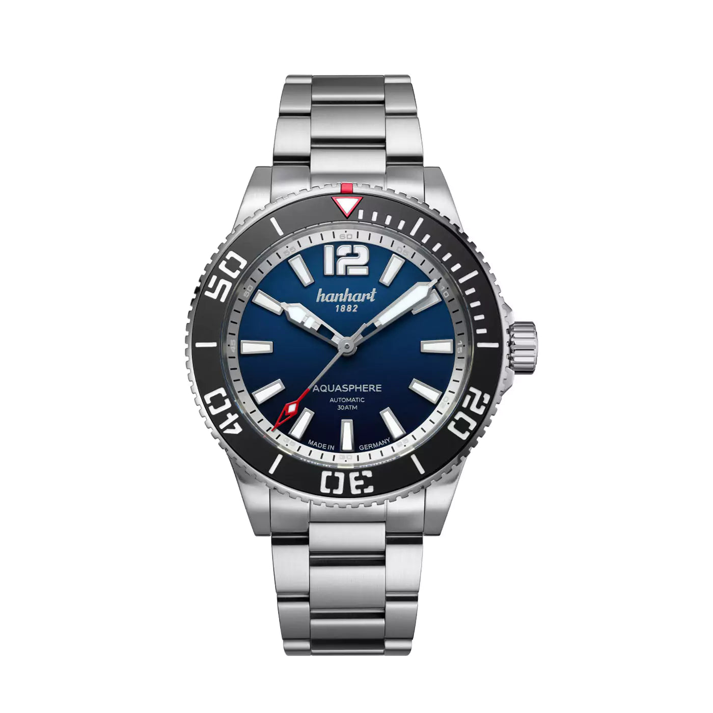 hanhart-aquasphere-ocean-fade-42mm-black-bezel-stainless-steel-bracelet