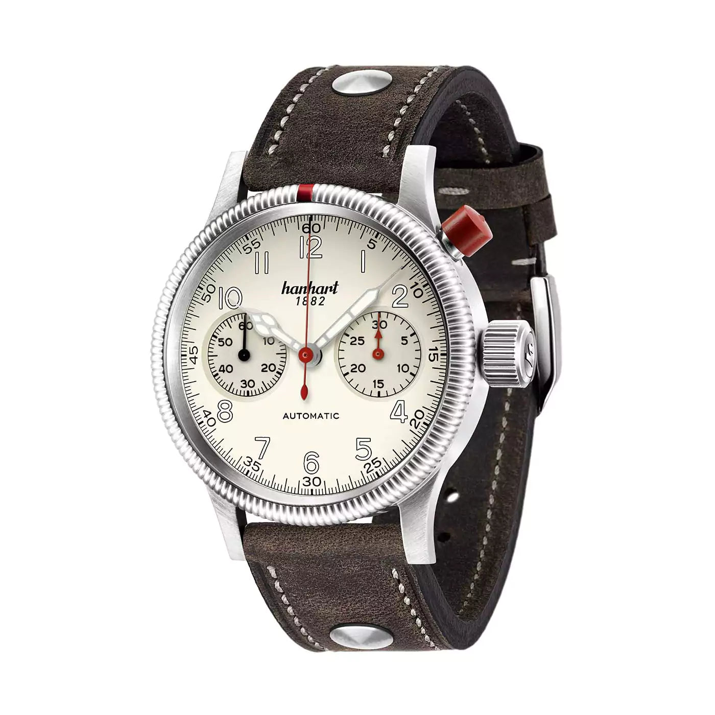 hanhart-pioneer-mk-i-antique-white-40-mm-side