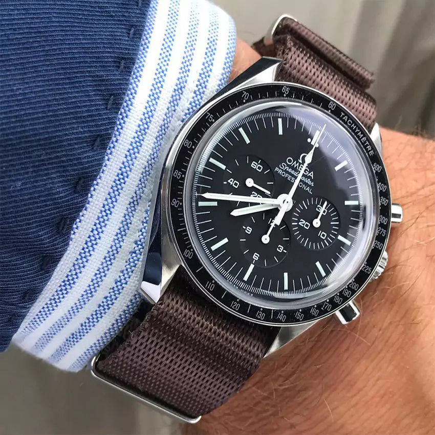 heavy-duty-single-piece-nylon-strap-brown-omega-speedmaster