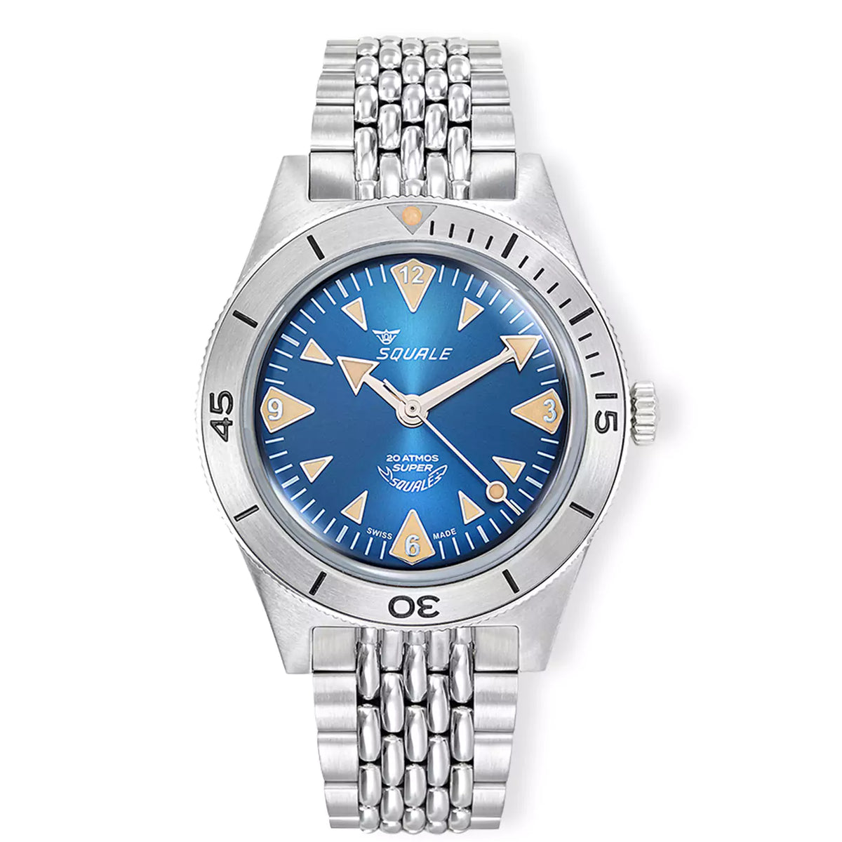パーツ TA SQUALE 130-52T Squale - Super-Squale - Big Arrows Blue - Bracelet (SUPERSSABL.AC)