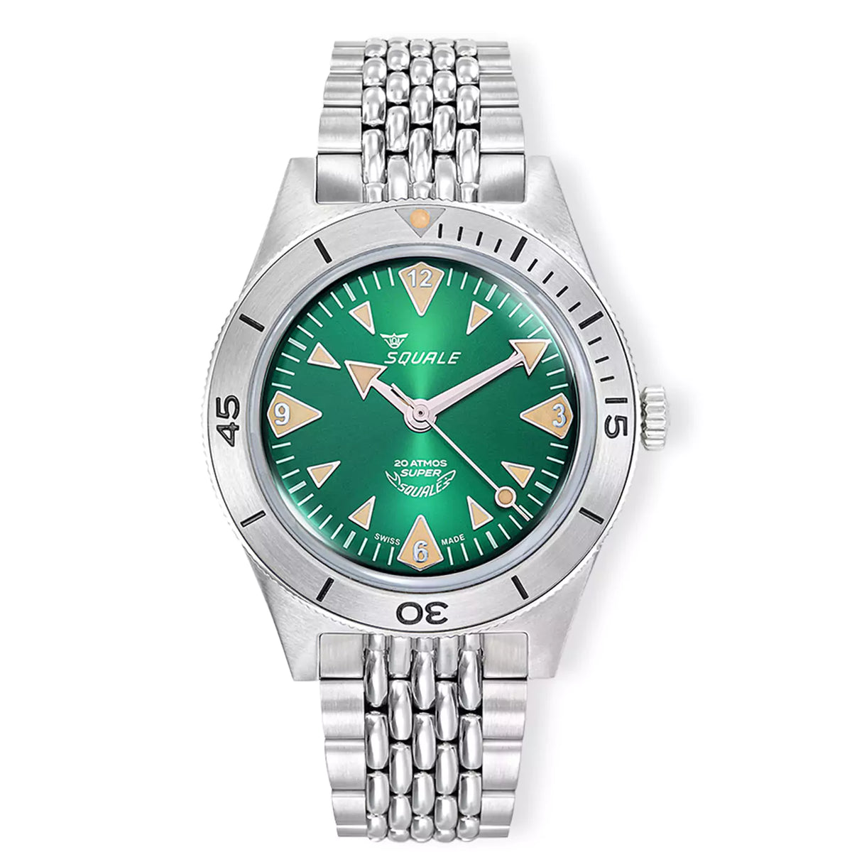 Squale - Super-Squale - Big Arrows Green - Bracelet (SUPERSSAGR.AC)