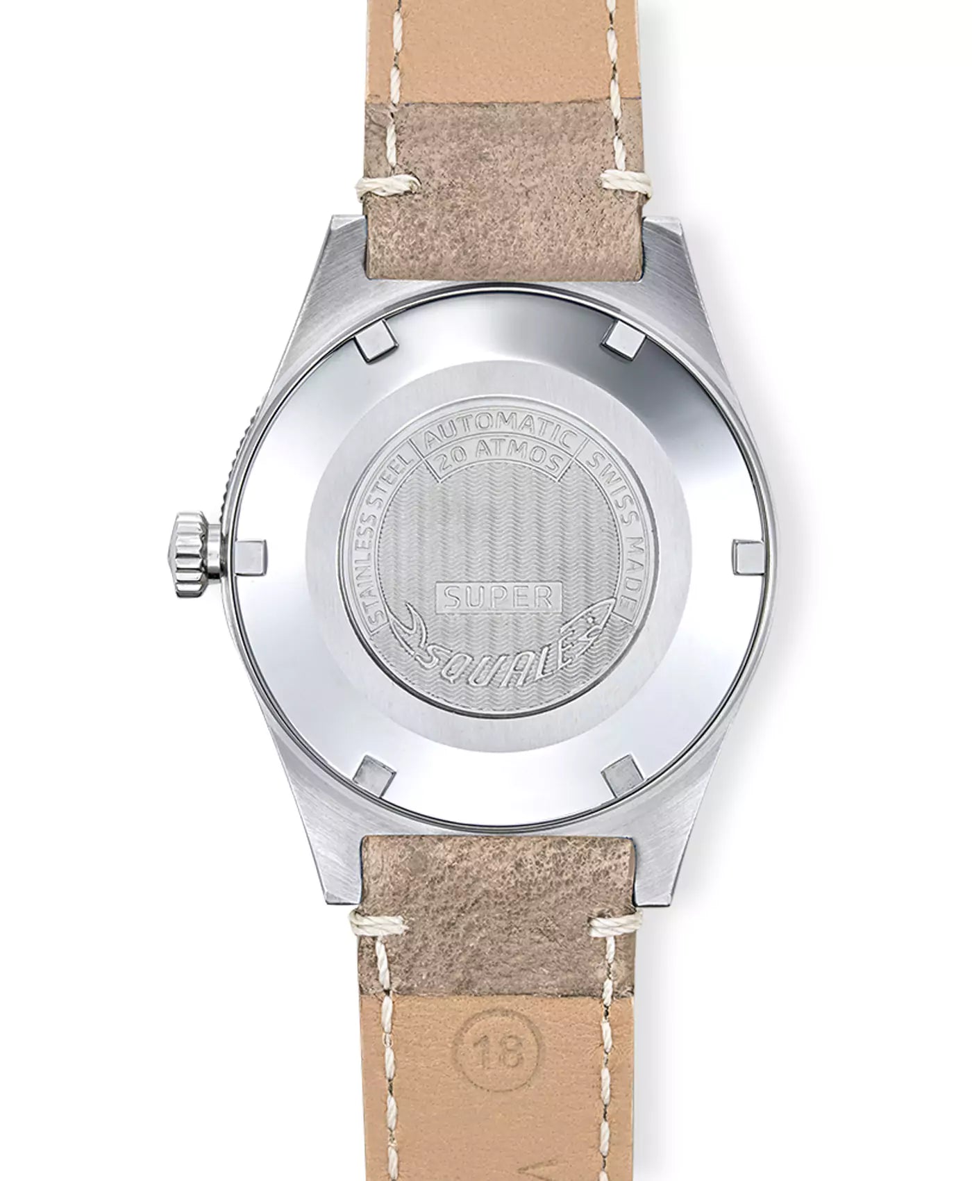 super-squale-big-arrows-green-leather-back