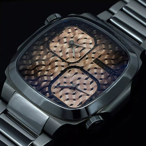 Vesuviate - Attivo-Duplex Guilloché Edition - Rose Gold