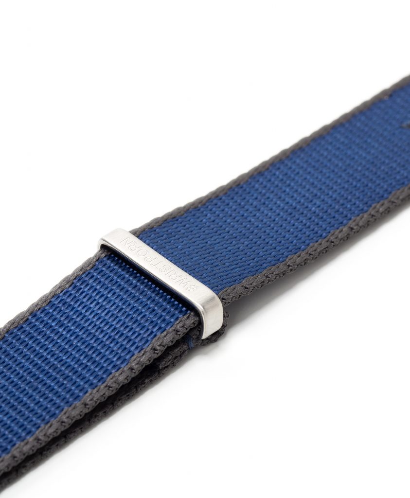 Heavy Duty Nato Strap Blue & Grey WB Original - Watch Bands - WatchBandit