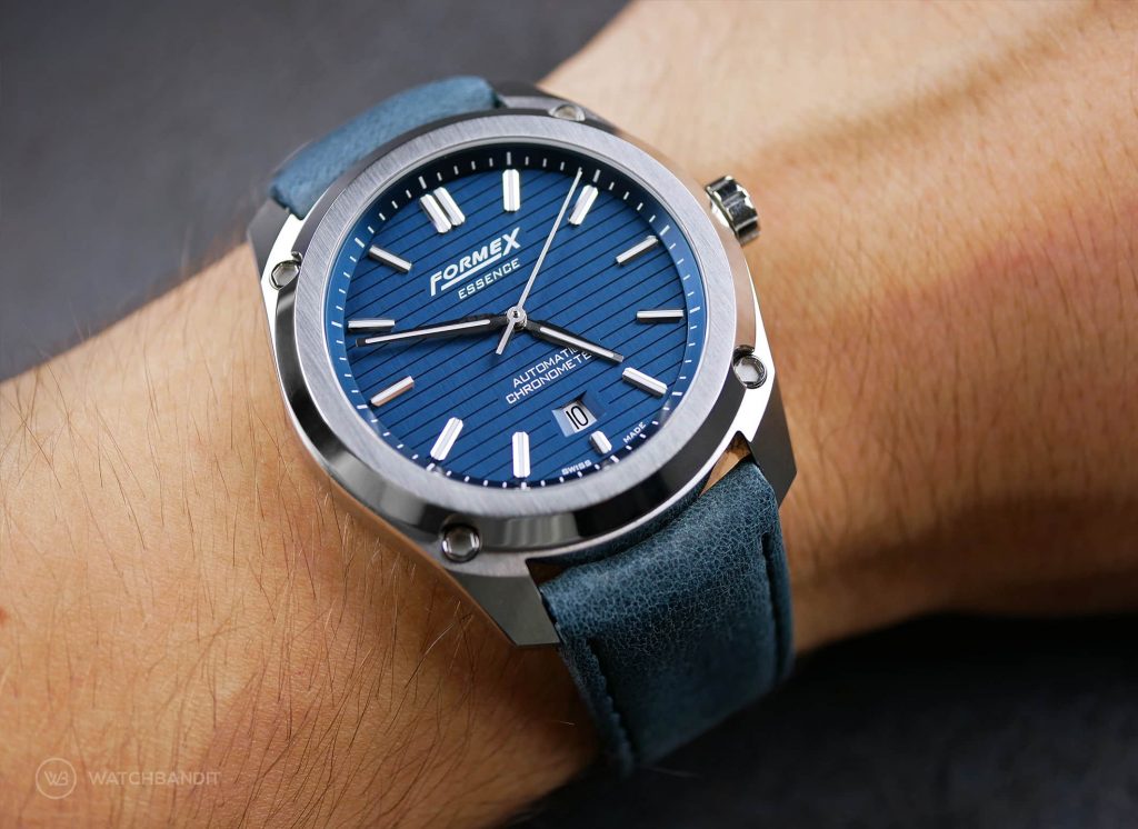 Formex Essence Chronometer Blue - A love confession - WATCHBANDIT