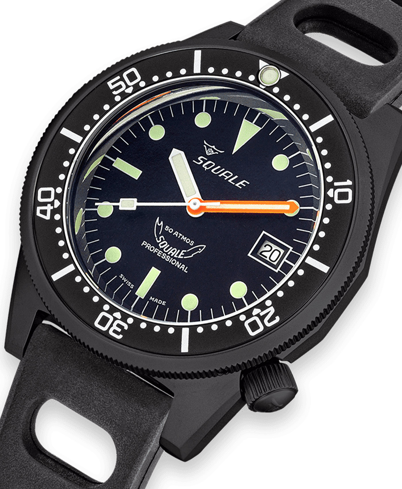 Squale 1521 Series 026/A Sandblasted PVD Watch - WatchBandit