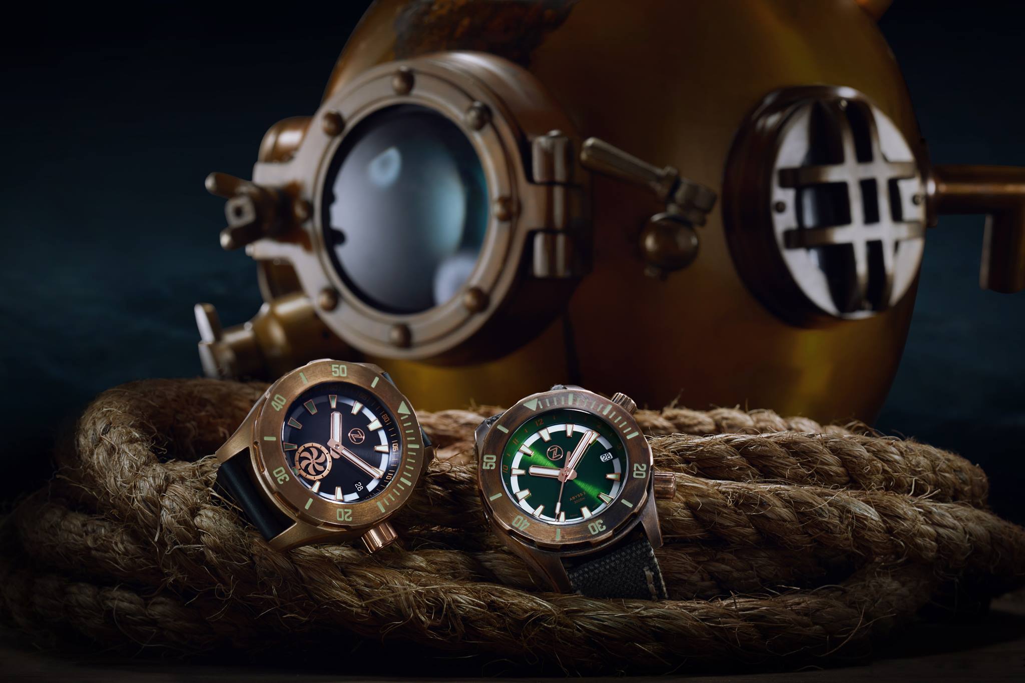 Zelos - Classic Dive Watches - WATCHBANDIT