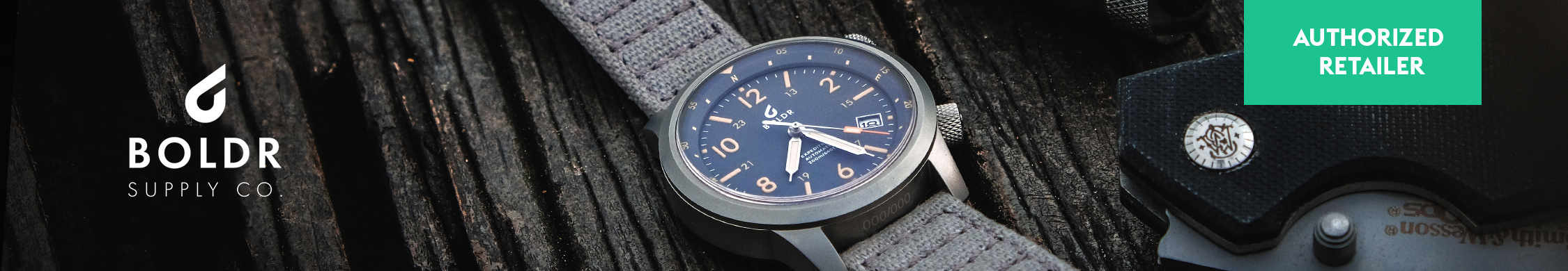 Authorized Retailer for Boldr Watches