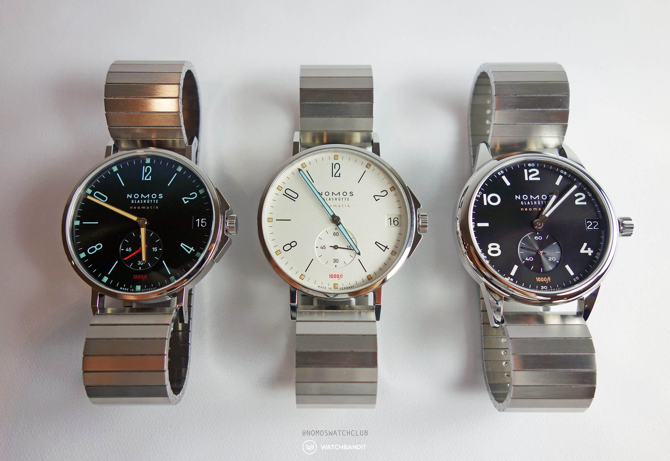 NOMOS Tangente Sport Neomatik 42 Date and Club Sport Neomatik 42 Date Baselworld 2019