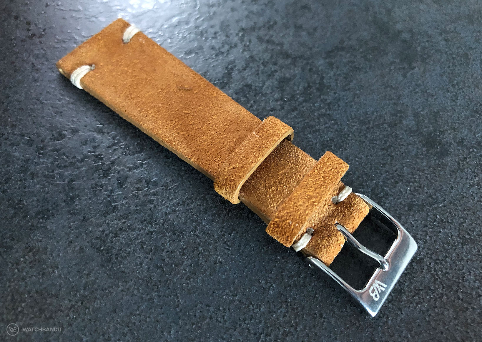 Guest review: Spending time with the WB Original Suede strap - WATCHBANDIT